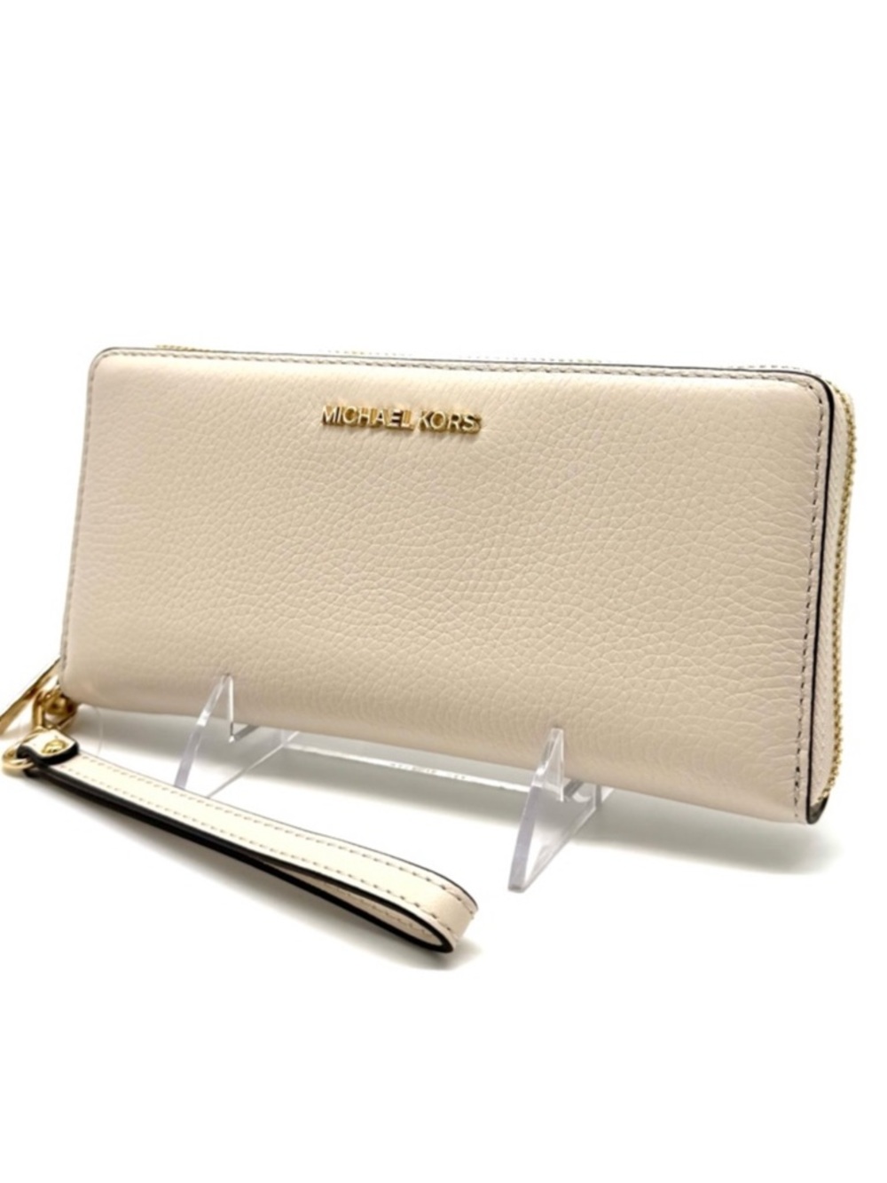 Michael Kors Large Continental Wallet Light Cream